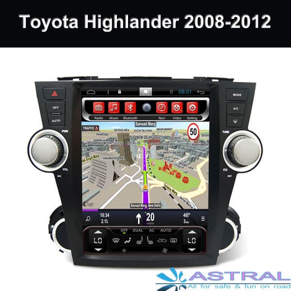 Toyota Integrated Navigation System 12_1 inch Screen Company